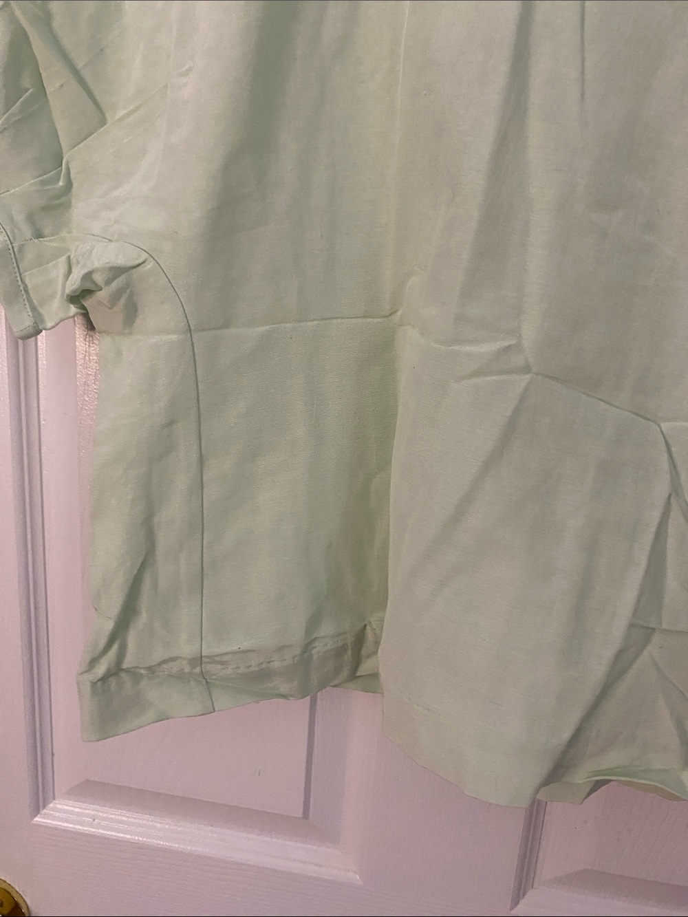 Club Monaco Light Mint Short Sleeve Crewneck Top #11 - Picture 6 of 7